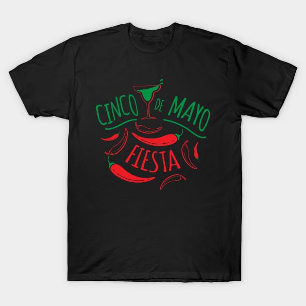 Cinco De Mayo T-Shirt by Raja2021